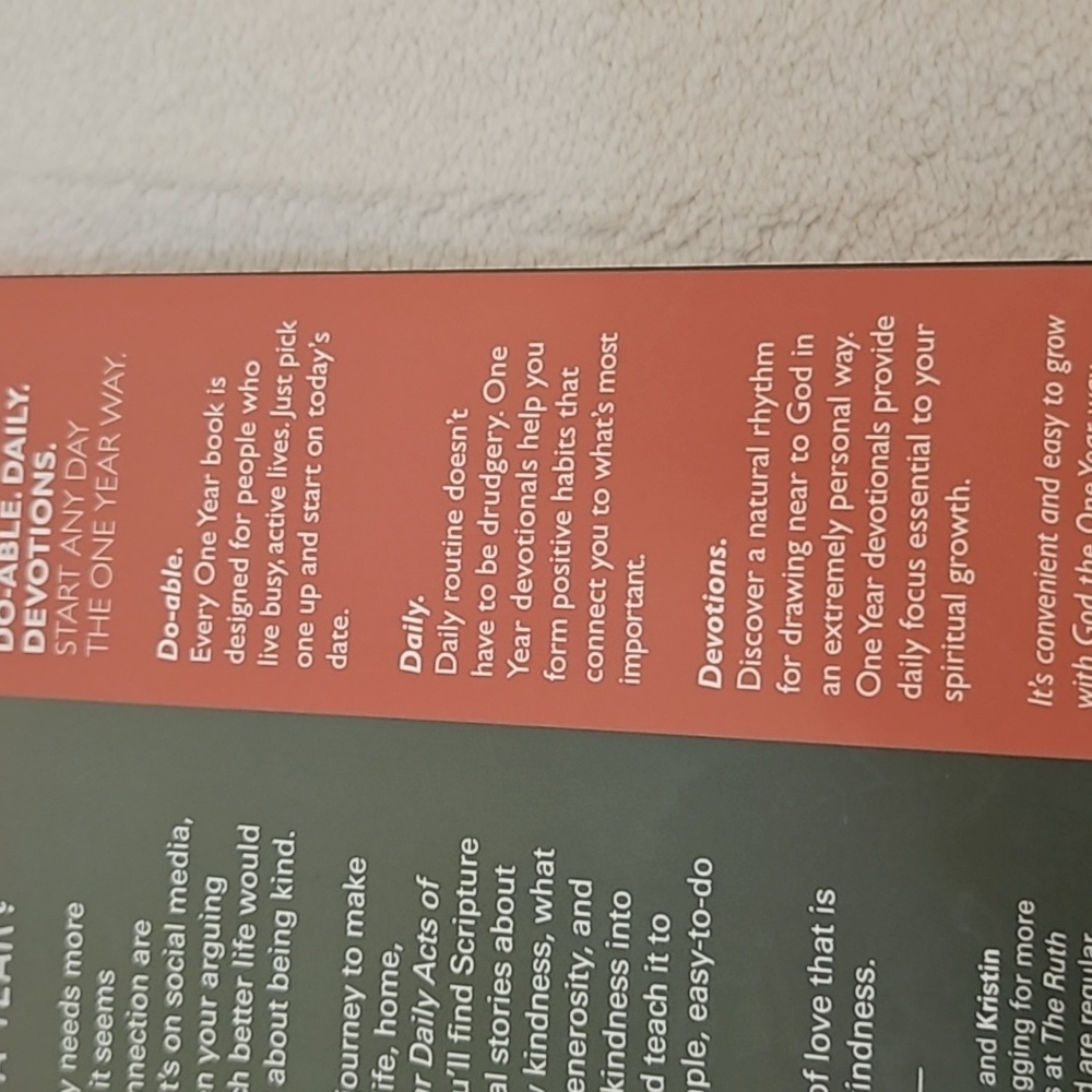 The One Year Daily Acts Of Kindness Devotional - Picture 5 of 11